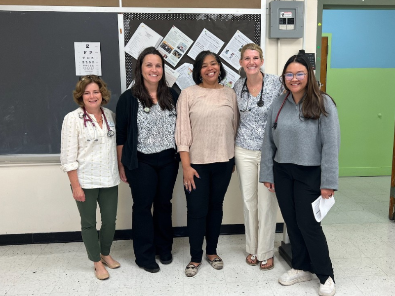 Villanova Nurses Form Community Connection with Catholic Partnership Schools 