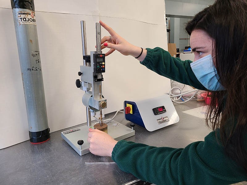 Measuring properties of soil-bentonite backfill