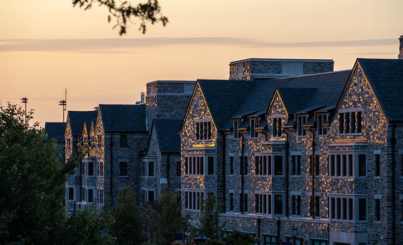 98% First-Year undergraduates live on campus