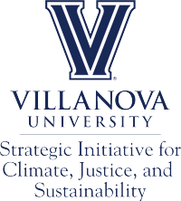 Villanova University Strategic Initiative on Climate, Justice and Sustainability Villanova University Strategic Initiative on Climate, Justice and Sustainability logo