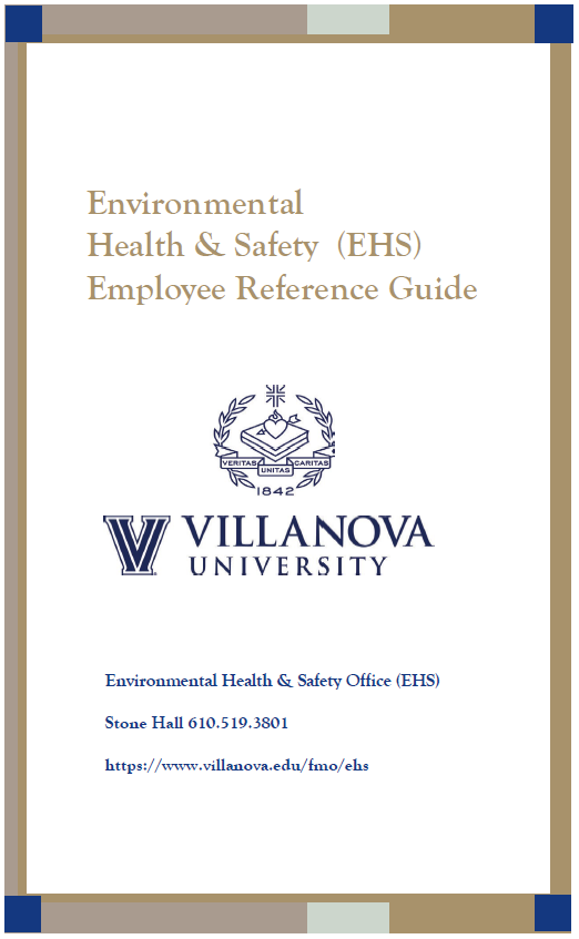 EHS Employee Reference Guide EHS Employee Reference Guide