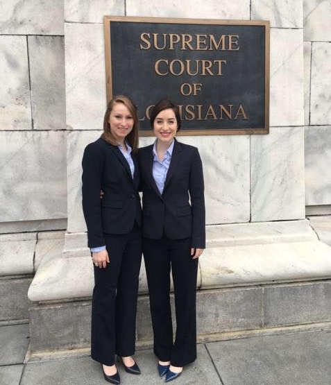 Sarah Burke and Kaitlyn Macaulay