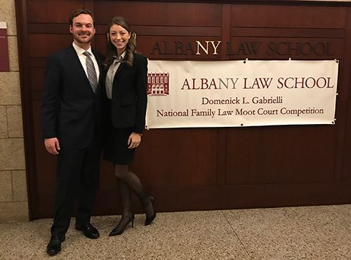 Charles Scott ’18 and Emily Wisniewski ‘18