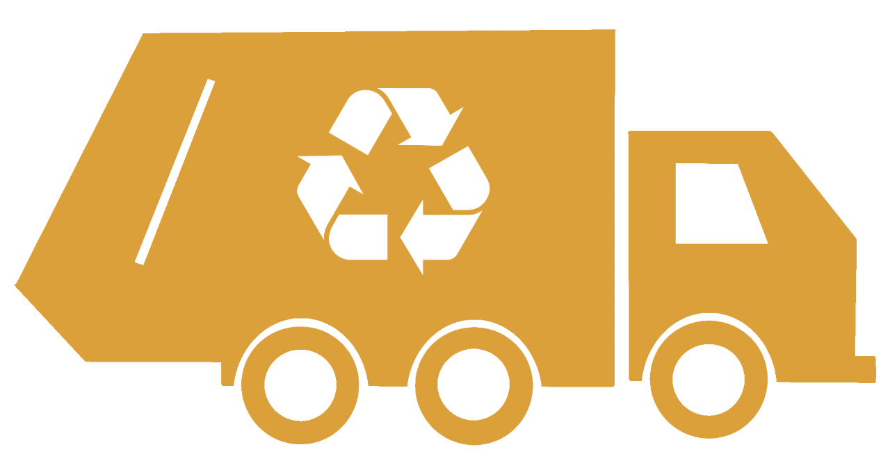 Waste_Truck Silhouette of waste truck