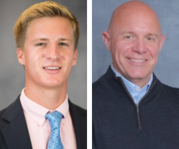 Anthony Spadaccini ’22 VSB and Dan Temple ’96 VSB 